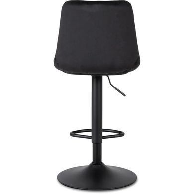 Барний стілець оксамитовий MEBEL ELITE ARCOS 2 Velvet чорний фотографія