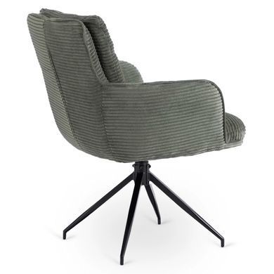 Стілець поворотний MEBEL ELITE AKITA Зелений фотографія