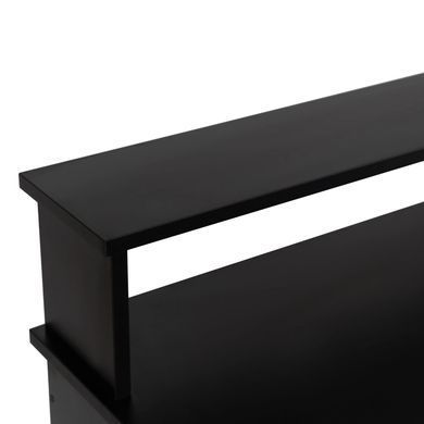 Письменный стол MEBEL ELITE RED 136 см Черный фотография