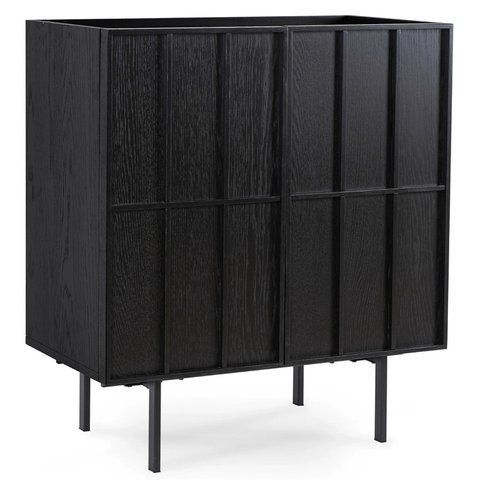 Комод MEBEL ELITE NAMBINO Чорний фотографія