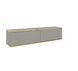 Тумба під телевізор навісна Perfect Home Оро / Oro 2-дверна RTV135 MDF Сірий