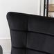 Крісло-гойдалка оксамитове MEBEL ELITE JACKSON Velvet Чорний