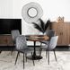 Стілець оксамитовий MEBEL ELITE FORIS Velvet Сірий