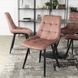 Стул бархатный MEBEL ELITE RIO Velvet, Розовый