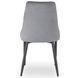Стілець оксамитовий MEBEL ELITE BARI Velvet Сірий