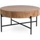 Журнальний столик MEBEL ELITE BELIEF 80x80 Дуб