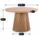 Стіл розкладний круглий MEBEL ELITE ADRIEN 120(200)х120 см Дуб