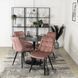 Стул бархатный MEBEL ELITE RIO Velvet, Розовый