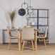 Стул бархатный MEBEL ELITE FREDY Velvet, Бежевый