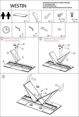 Стол Обеденный WESTIN I Signal 160(240)X90 Черный фотография