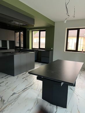 Стіл розкладний REAL BLACK MARBLE Concepto 180(260)x90 Кераміка Чорний фотографія