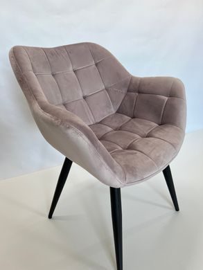 Кресло ELEGANTE Velvet Intarsio Античная Роза фотография