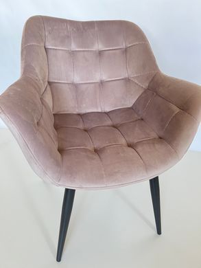 Кресло ELEGANTE Velvet Intarsio Античная Роза фотография