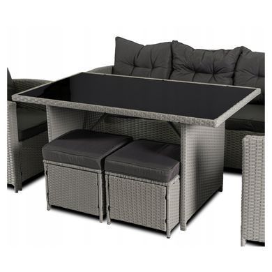 Комплект садовой мебели MEBEL ELITE COLORADO Серый
