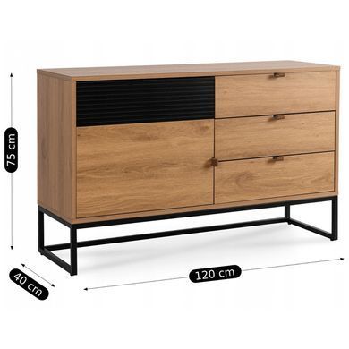 Комод MEBEL ELITE ISEOДуб фотографія