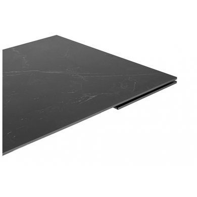 Стіл розкладний REAL BLACK MARBLE Concepto 180(260)x90 Кераміка Чорний фотографія