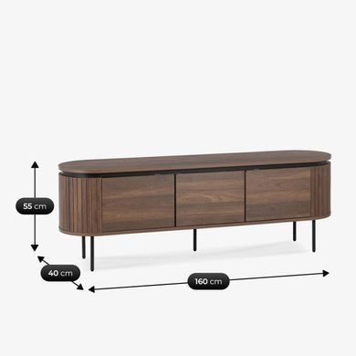 ТВ Тумба MEBEL ELITE BECK 160 Орех фотография