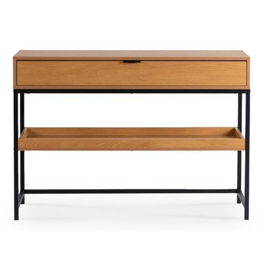 Консоль MEBEL ELITE RUBY 110 дуб фотография