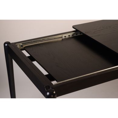 Стол раскладной Eclipse Lovko 130+60 x 80 черный фотография