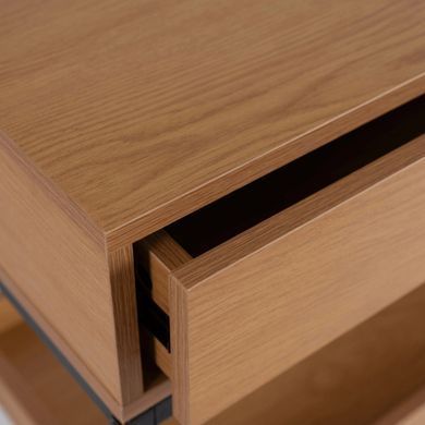 Консоль MEBEL ELITE RUBY 110 дуб фотография