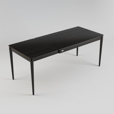 Стол раскладной Eclipse Lovko 130+60 x 80 черный фотография