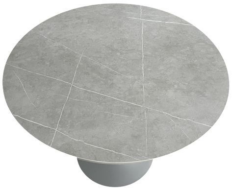 Стіл обідній DT 449 DAOSUN 90x90 Кераміка Сірий фотографія