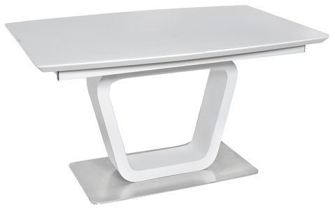 Стіл Обідній DAOSUN DT 8108 140-90 Білий фотографія