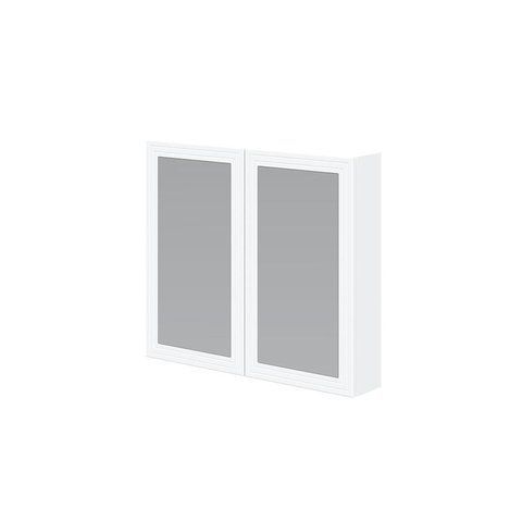 Шафка дзеркальна для ванної кімнати TORETO 70x80/2D Halmar Білий