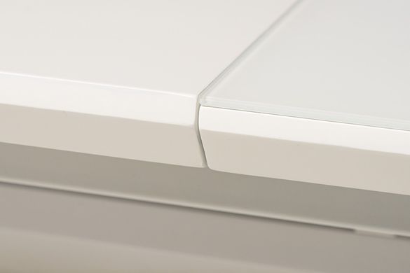 Стіл розкладний TML-500VETRO 140/180x80 Білий Матовий фотографія
