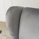 Крісло м'яке оксамитове MEBEL ELITE KLARIS 2 Velvet Сірий