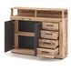 Комод MEBEL ELITE BLAGO MIDI A 120 необработанный дуб