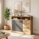 Комод MEBEL ELITE BLAGO MIDI A 120 необработанный дуб