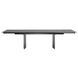 Стіл розкладний REAL BLACK MARBLE Concepto 180(260)x90 Кераміка Чорний