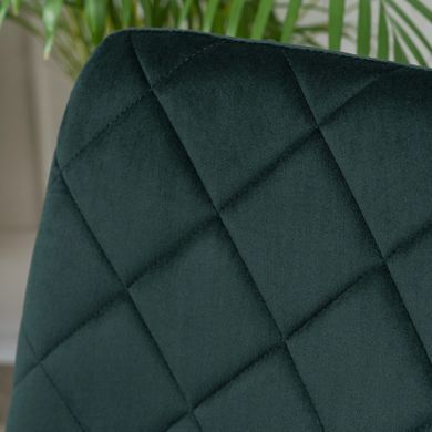 Стілець оксамитовий MEBEL ELITE FORIS Velvet Зелений фотографія