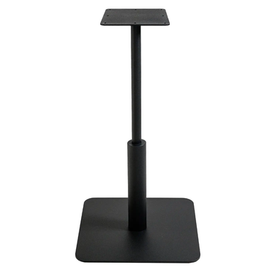Стіл Ibiza Soft light Lovko 60x60 Черный метал/черный фотографія