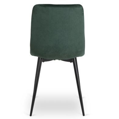 Стілець оксамитовий MEBEL ELITE FORIS Velvet Зелений фотографія