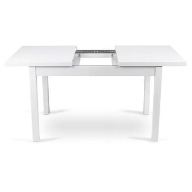 Стіл розкладний MEBEL ELITE SKUBI 120(160)х75 см Білий фотографія