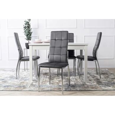 Стіл розкладний MEBEL ELITE SKUBI 120(160)х75 см Білий фотографія