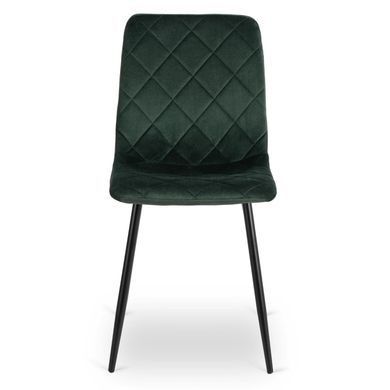 Стілець оксамитовий MEBEL ELITE FORIS Velvet Зелений фотографія