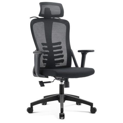 Стул офисный поворотный MEBEL ELITE JULIET Черный фотография