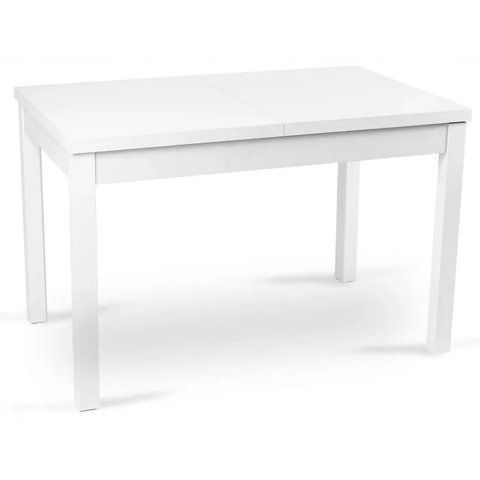 Стол раскладной MEBEL ELITE SKUBI 120(160)х75 см Белый фотография