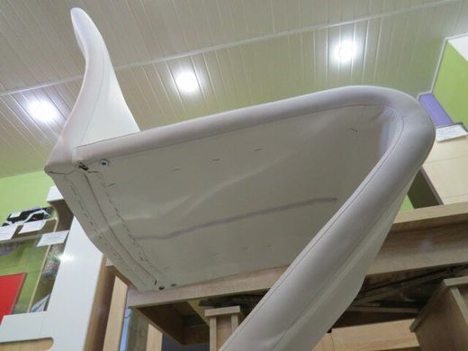 Стул H-090 Signal Хром / Экокожа / Белый фотография