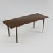 Раскладной стол Silva Lovko 160+40 x 80 темный орех