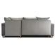 Кутовий диван оксамитовий MEBEL ELITE MARKUS Velvet 238 см Cірий (правий)