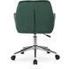 Стілець офісний поворотний оксамитовий MEBEL ELITE FABIO Velvet Зелений