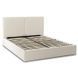Ліжко двоспальне MEBEL ELITE MARSYLIA 160x200 см Кремовий Букле