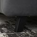 Ліжко двоспальне оксамитове MEBEL ELITE LINO Velvet 140x200 Сірий