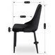Стілець оксамитовий MEBEL ELITE BARI Velvet Чорний
