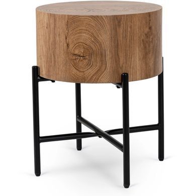 Журнальний столик MEBEL ELITE CEVES 40x40&nbsp;Горіх фотографія