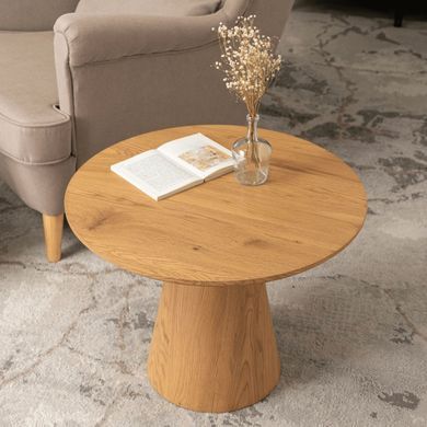 Журнальный столик CARLY MEBEL ELITE 60x60 Дуб фотография